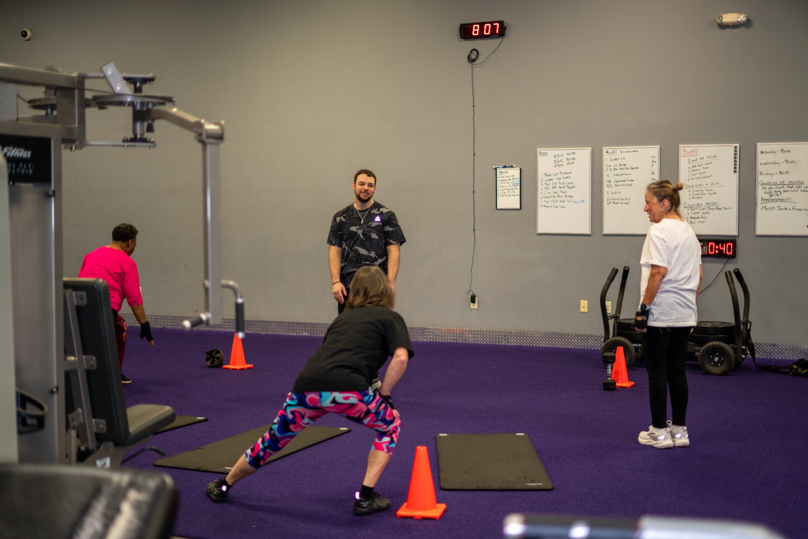 Group training in action